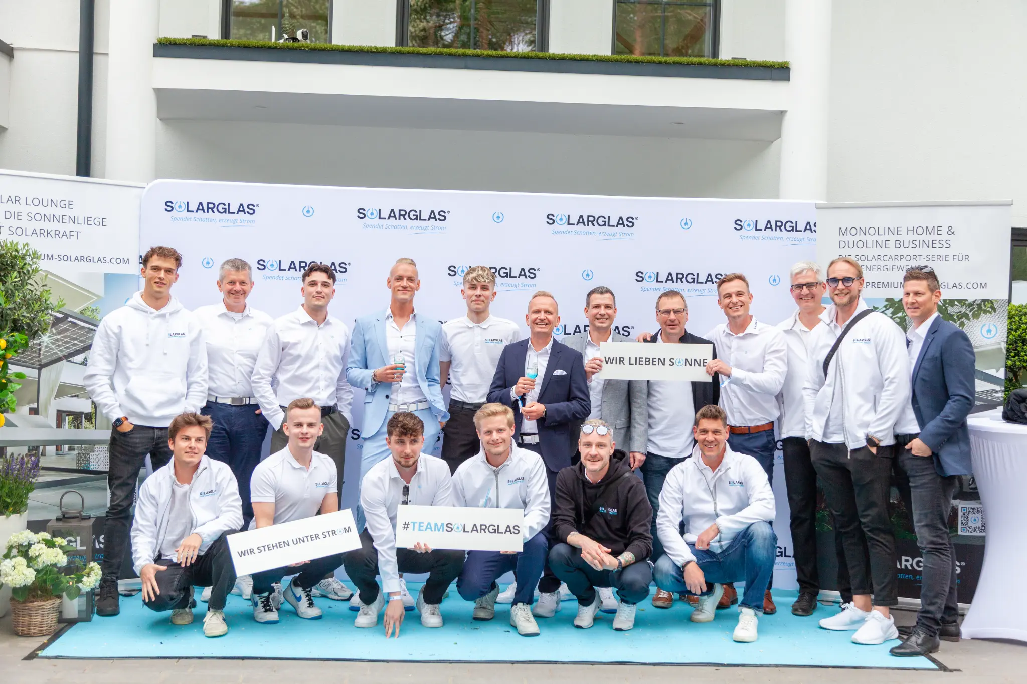 Das Team von Premium Solarglas